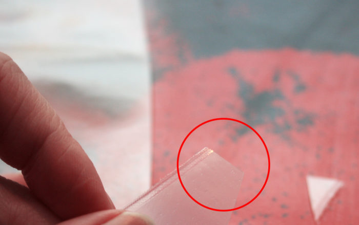 Cutting the piping bag